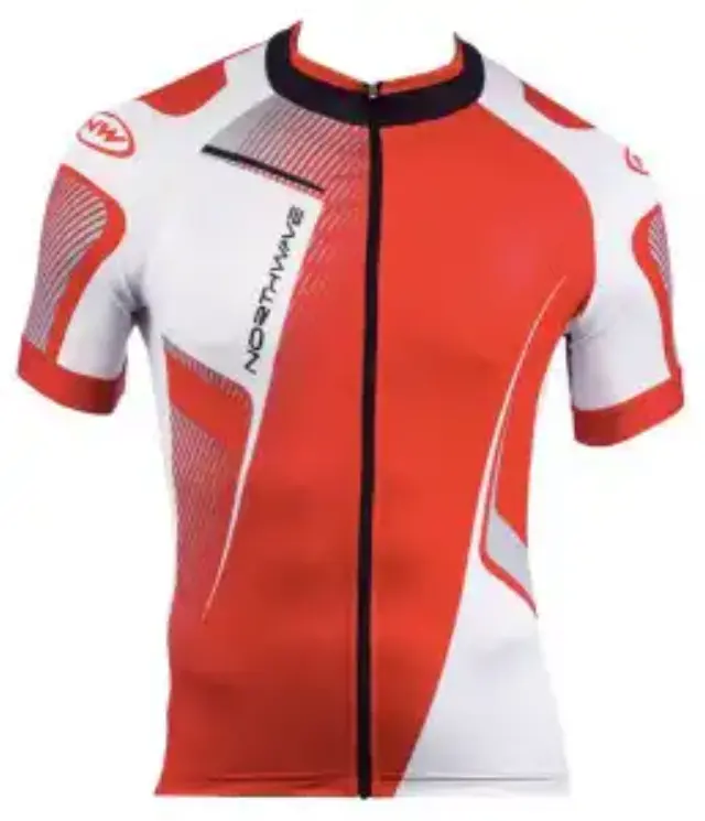 ΜΠΛΟΥΖΑ NORTHWAVE VOLATA ΚΟΝΤΟ ΜΑΝΙΚΙ SS13 - ΚΟΚΚΙΝΟ - SMALL