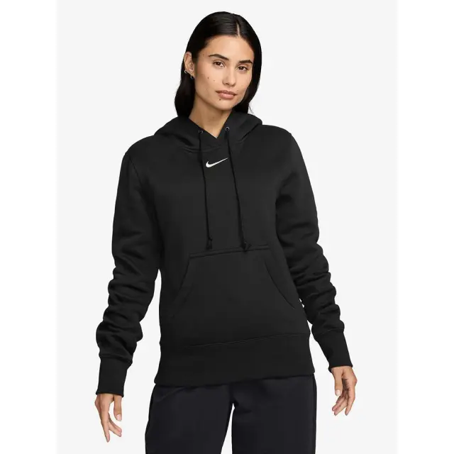 Nike Sportswear Phoenix Fleece Hoodie (HF6839-010) - Μαύρο