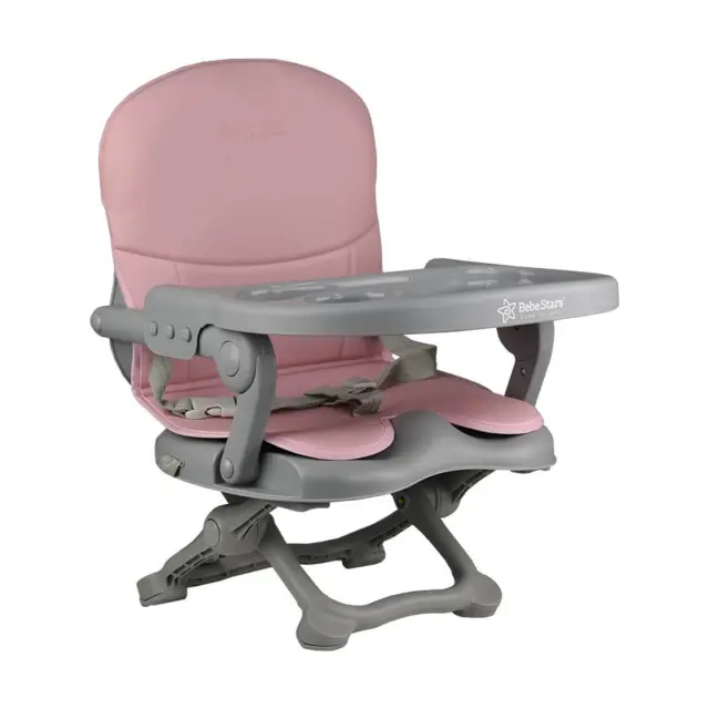 Καρεκλάκι Φαγητού-Ταξιδιού Bebe Stars Booster Tasty Pink 895-185