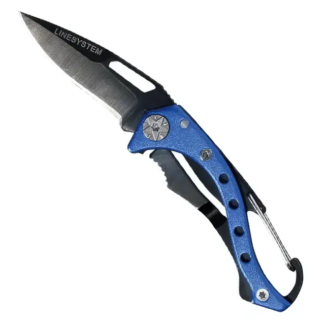 Μαχαίρι Line System Tags Tough & Sharp Knife Mini Μπλε