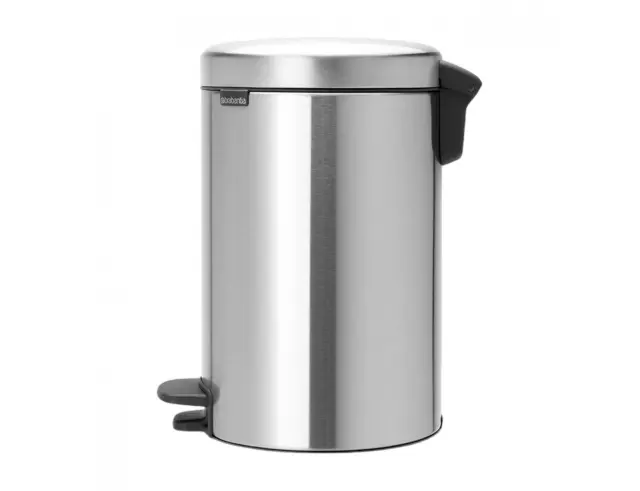 Καλάθι απορριμμάτων New Icon Brabantia με χωρητικότητα 12L και διαστάσεις 33.8x25.1x44.1cm - Matt Steel080.1136/04 2