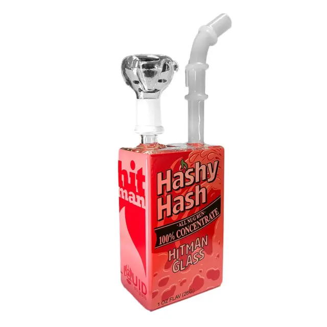 Hashy Hash Juice Glass Bong 3