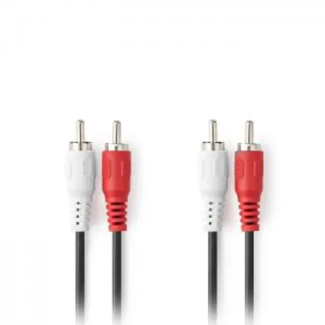 Καλώδιο 2x RCA αρσ. - 2x RCA αρσ., 2.00m. 2