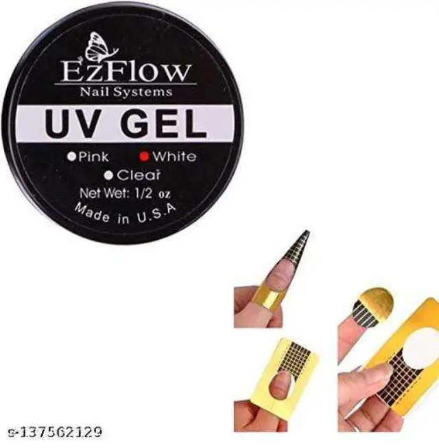 EzFlow UV Gel 1/2oz WHITE