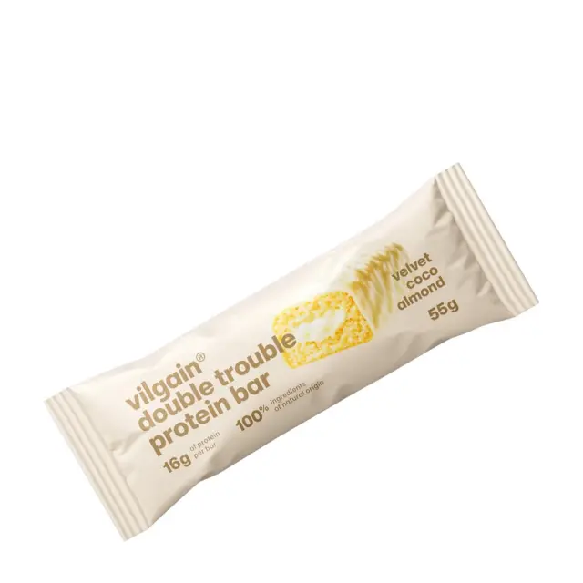 Vilgain Double Trouble Protein Bar Velvet Coco Almond