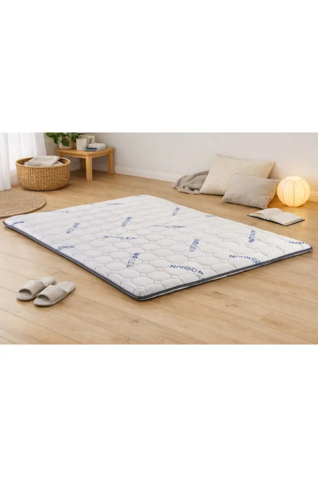 Stewehome Nano Ανώστρωμα Αφρού Λεπτό Λευκό 120x200x5 cm 3