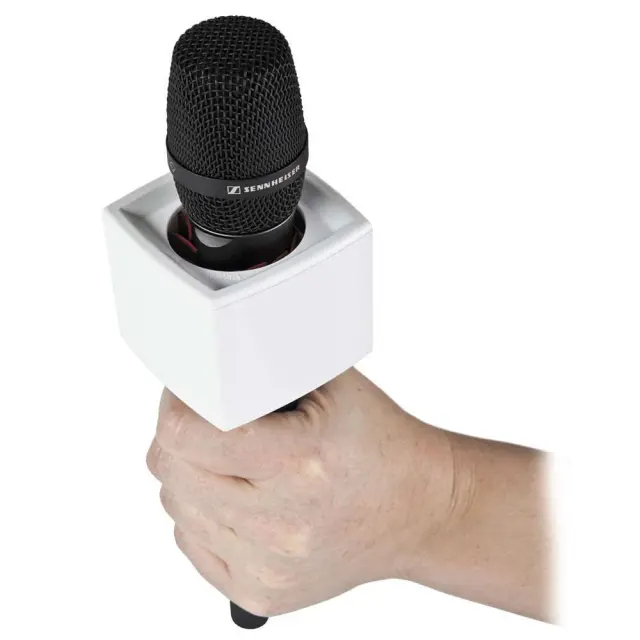 Rycote τετράγωνο flag μικροφώνου λευκό