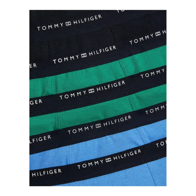 Tommy Hilfiger Παιδικό Boxer Αγόρι TH Original Logo - 7άδα, Χρώμα Des Sky-Oly Gr-B Spell - 4-5 Y 3