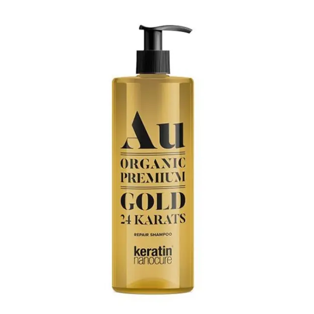Keratin Nanocure Au Gold 24CT Shampoo 500ml