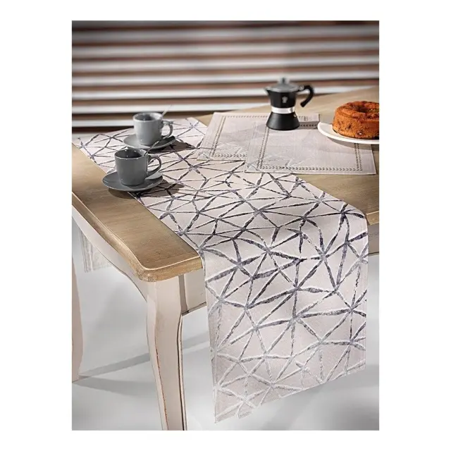 Σουπλά Saint Clair 3004 Beige Με Κοπτικό Σχέδιο Μπορντούρας 33x45