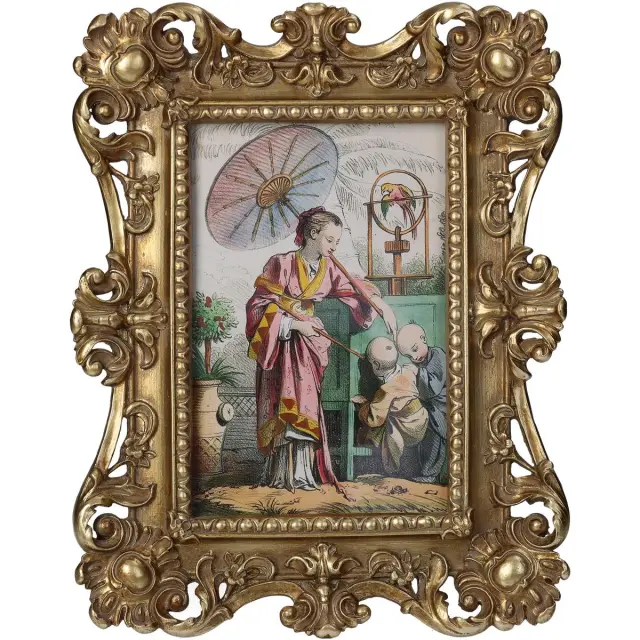 Κορνίζα Χρυσό Polyresin 10x15cm