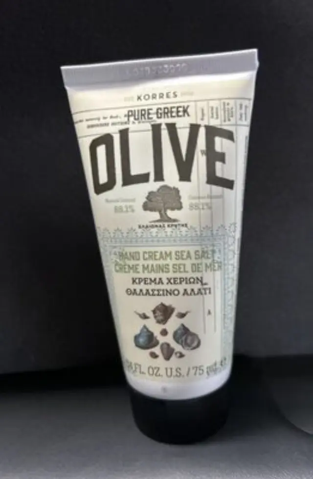 KORRES Pure Greek Olive Hand Cream Sea Salt Ενυδατική Κρέμα Χεριών με Θαλασσινό Αλάτι, 75ml