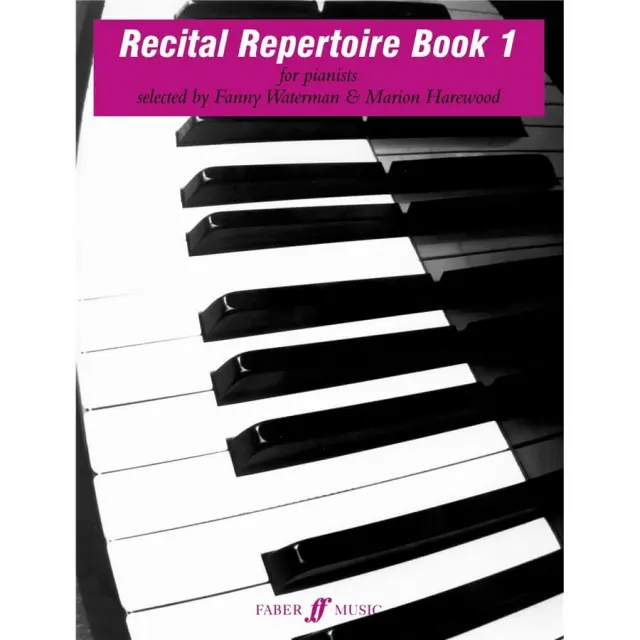 Faber - Recital Repertoire Book 1 - Waterman-Harewood