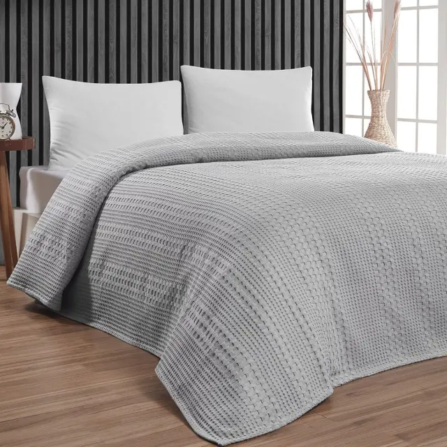 Beauty Home Πικέ μονή Division Αrt 1995 Γκρι 170x240