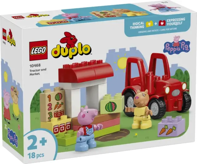 LEGO Duplo Peppa Pig Tractor & Market / 10468 (Lego) 2