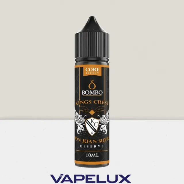 Bombo / Kings Crest Flavor Shots Don Juan Supra Reserve Core Edition 10ml to 60ml 2