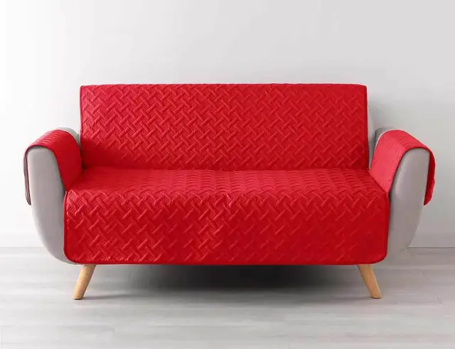 Κάλυμμα Καναπε Lounge Douceur d'intérieur με διαστάσεις 279x179cm - Red 1610050 2