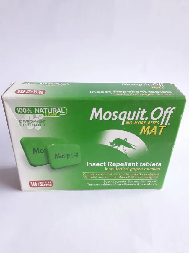 Mosquit.Off Mat Insect Repellent Tablets 10 Contains Tablettes