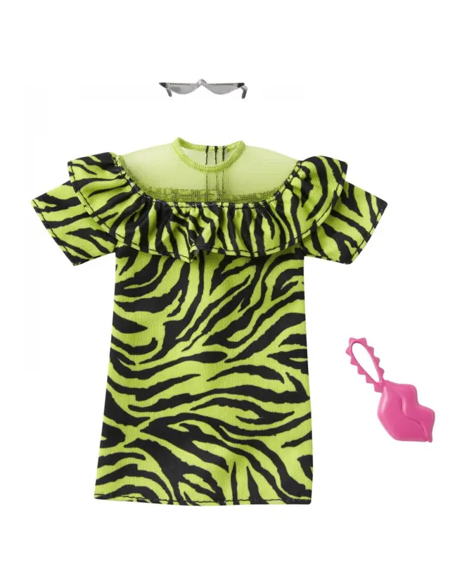 Mattel Barbie Fashion Pack Πράσινο Φόρεμα Με Αξεσουάρ GWC27 / GRC05