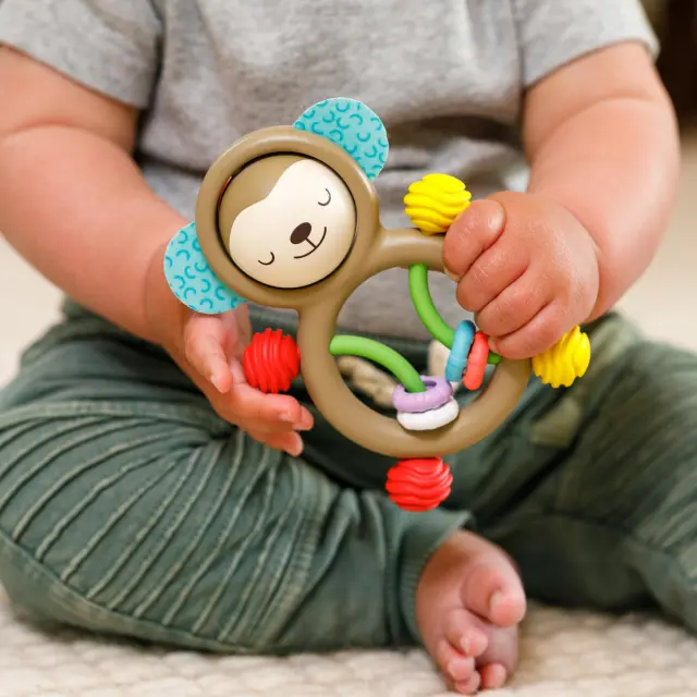 INFANTINO Busy Lil' Sensory Rattle 3