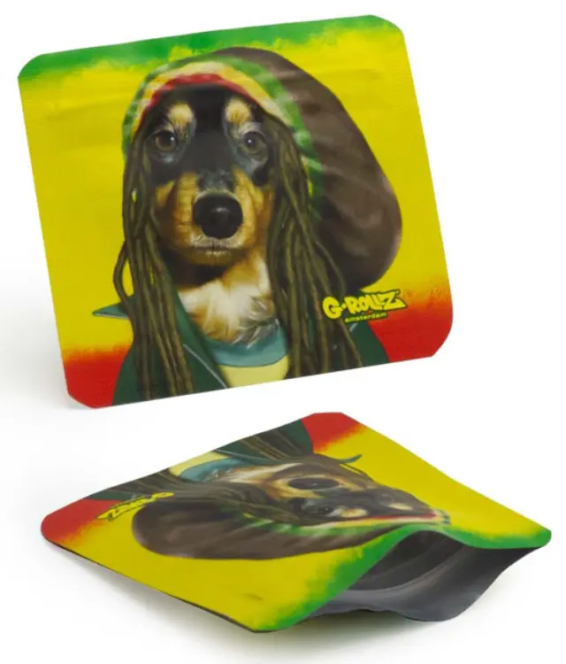 G-Rollz Σακουλάκι Ασφαλείας Zip - Reggae (70x60mm) 2