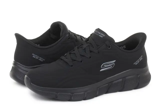 Skechers Men's Bobs B Flex Smooth Edge Τριπλό Μαύρο 118116-BBK (Skechers) - 41 2