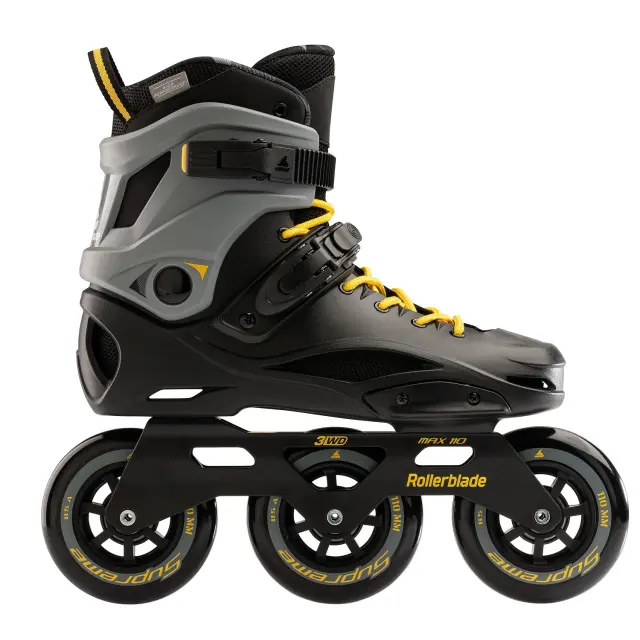 ROLLERBLADE RB 110 Inline Skates Black/Saffron Yellow Μαύρο-Κίτρινο
