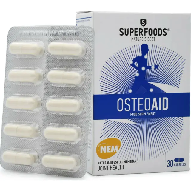 SUPERFOODS Osteoaid Συμπλήρωμα Διατροφής για την Yγεία των Αρθρώσεων, 30caps 2