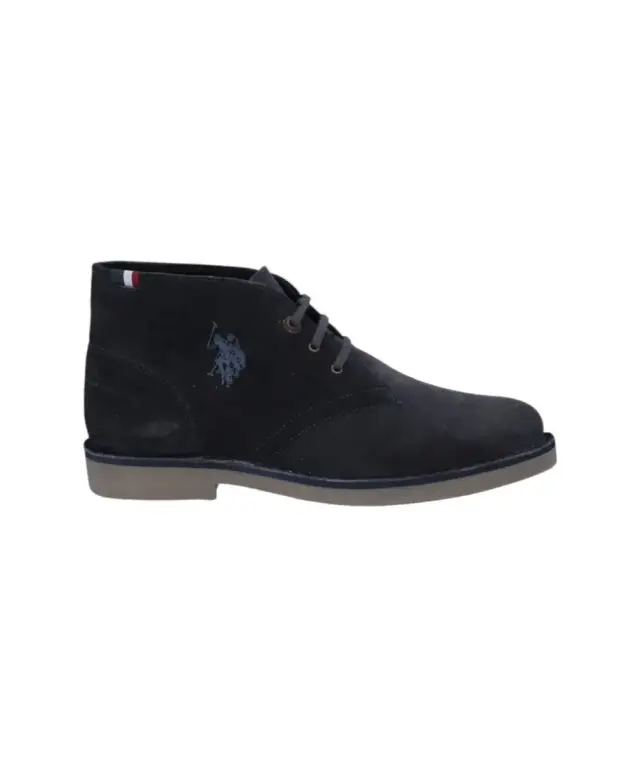 U.S. Polo Assn. - Ανδρικά Μποτάκια Σουέτ MUST002/MBS2-DBL002 Μπλε