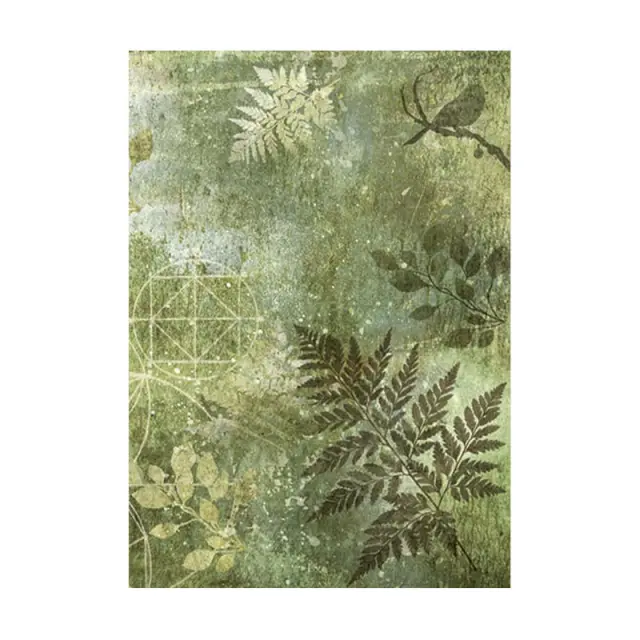 Σετ 8 ριζόχαρτα ντεκουπάζ Stamperia 10.5×14.8cm, Backgrounds, Forest 2