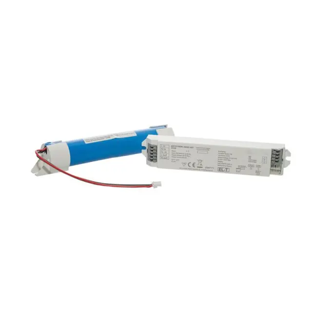 LED KIT ΑΣΦΑΛΕΙΑΣ 180MIN CONVERTER 50-300VDC Max.5W & ΜΠΑΤΑΡΙΑ LiFePO4 6.4V 3Ah / ERGE50300