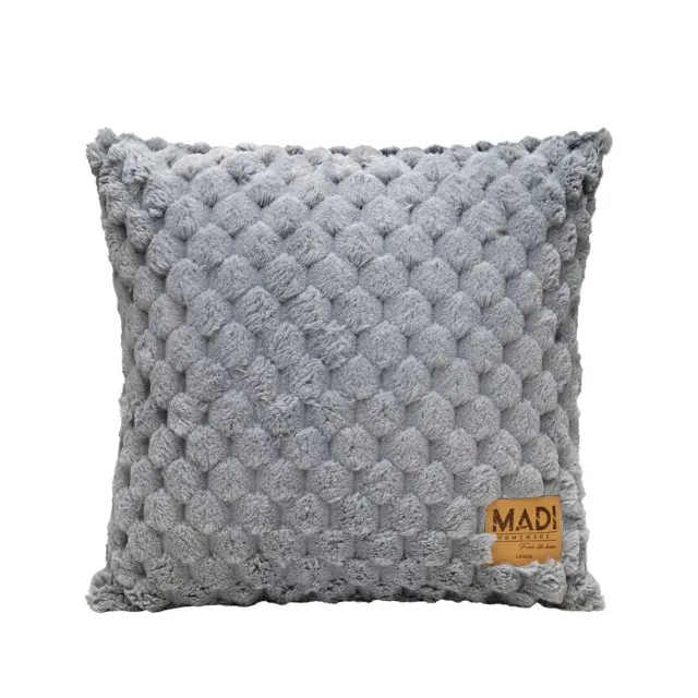 Διακοσμητικό Μαξιλάρι MAISONY GREY MADI 45 x 45 εκ.