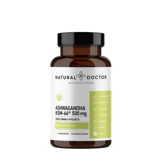 Natural Doctor Ashwagandha Ksm-66 500mg 60 κάψουλες