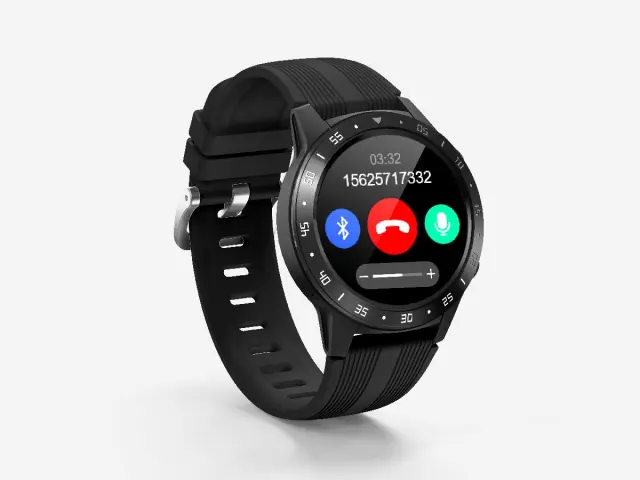 Maxcom Smartwatch FitGo FW37 Argon IP67 320mAh Μαύρο Silicon Band 3