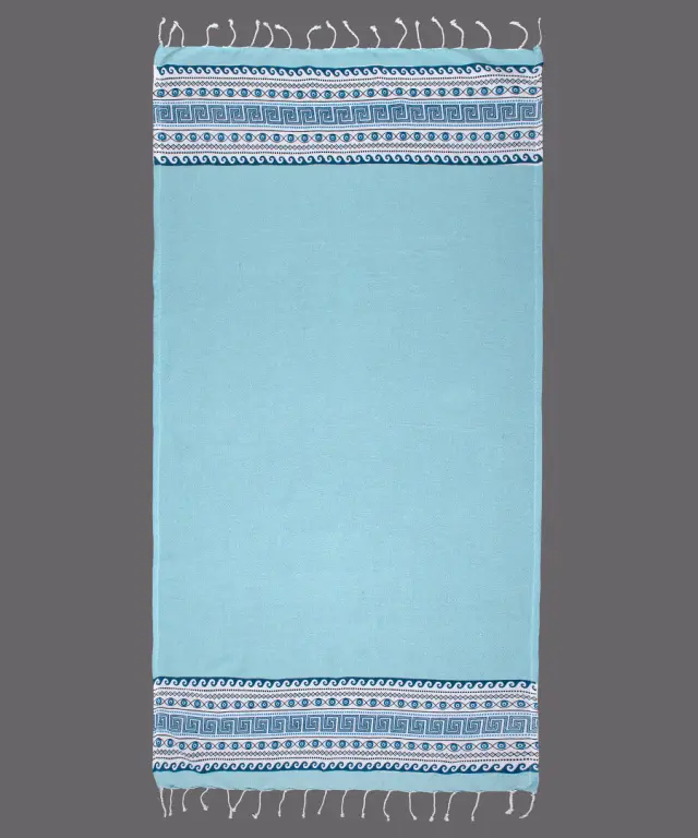 Pestemal nkp555 (90cm x 180cm) σιέλ - -