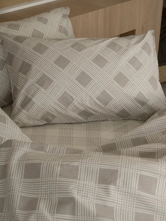 Μαξιλαροθήκες Cotton Feelings 2072 Beige 50x70 Sunshine