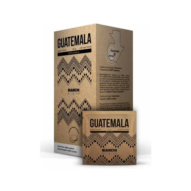 Ταμπλέτες Bianchi Guatemala Espresso ese pods 100% Arabica - 16 τεμ.