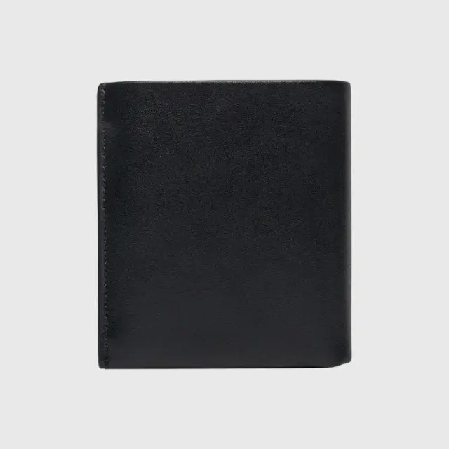 Calvin Klein - Ανδρικό Δερμάτινο Πορτοφόλι Minimal Focus Trifold 6Cc W/Coin K50K511270-BEH Μαύρο 2