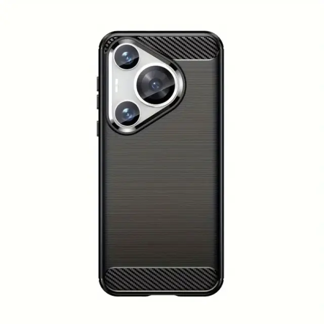 Techsuit - Carbon Silicone - Huawei Pura 70 - Black