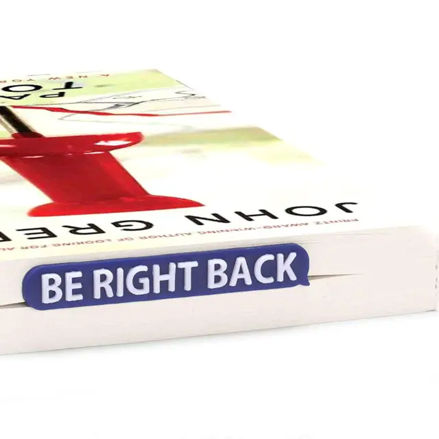 Artori Design Σελιδοδείκτης: Be Right Back - Κόκκινο