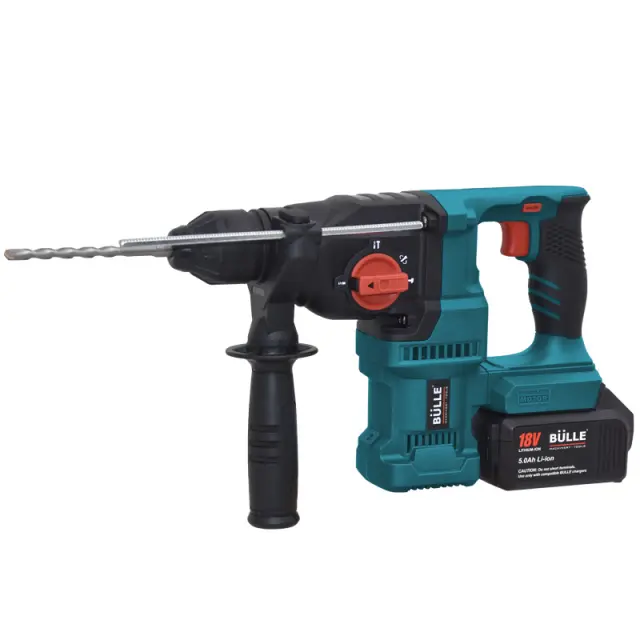 ΠΙΣΤΟΛΕΤΟ ΜΠΑΤΑΡΙΑΣ (BRUSHLESS) 18V SDS-PLUS 4 ΛΕΙΤΟΥΡΓΙΩΝ ΜΕ 2 ΜΠΑΤΑΡΙΕΣ 5Ah 633356