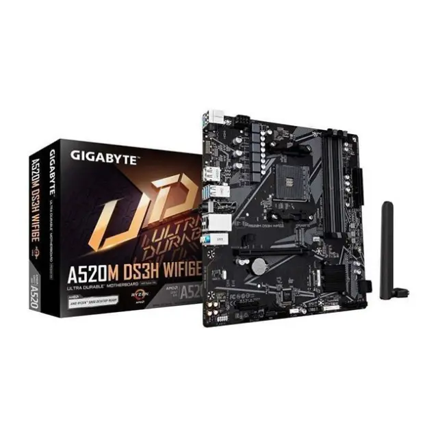 Gigabyte Motherboard A520M DS3H WiFi6E (A520M DS3H WF6E)