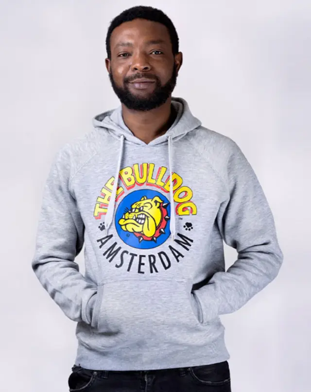 The Bulldog Amsterdam Φούτερ Original Hoodie Grey - XLarge 2
