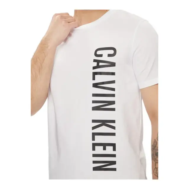 Calvin Klein Ανδρικό T-Shirt Crew Neck Tee Intense Power, Χρώμα Pvh Classic White 3