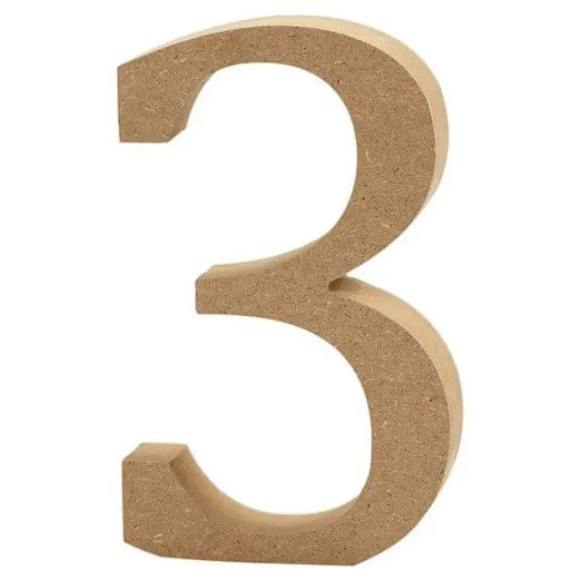 Αριθμός βάσης Mdf 13cm, πάχος 2cm - 3