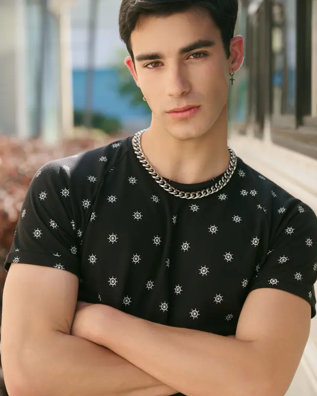 T-shirt Noshame® Allover Μαύρο - 112303 - S 2