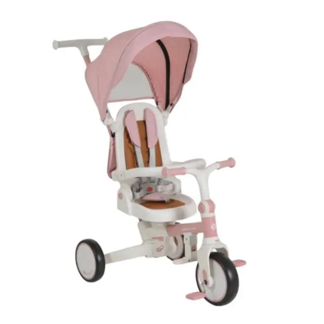 Byox Τρίκυκλο Compacto 4 In 1 Pink 3800146231897