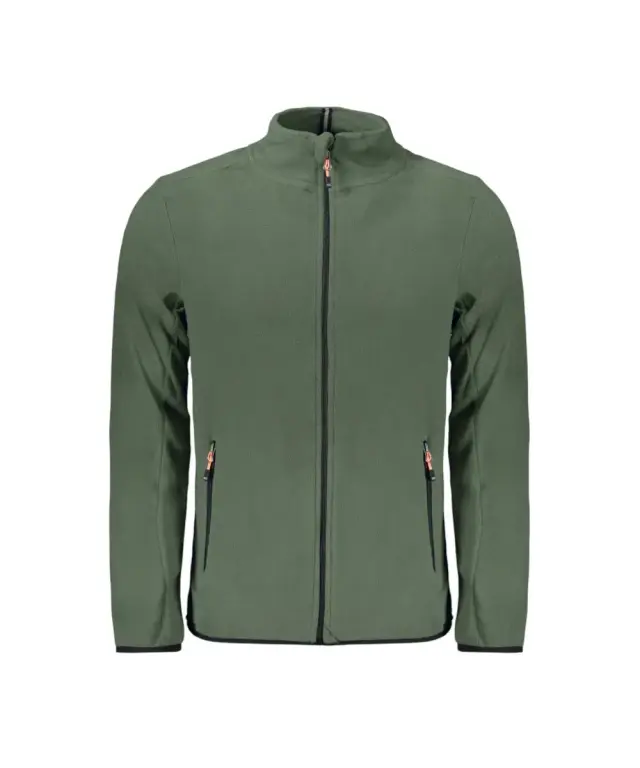 Norway Nautical School - Ανδρική Ζακέτα Φούτερ Fleece 849543-ARMY Χακί