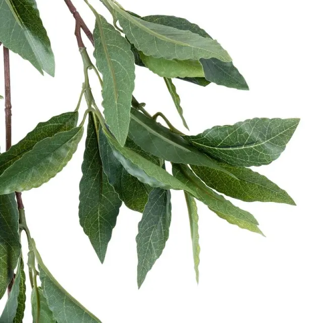 Τεχνητά Διακοσμητικά Κλαδιά Δάφνης 60cm Σετ 10 Τεμαχίων Π45xΥ60cm Εσωτερικού Χώρου 20225 Πράσινο 3