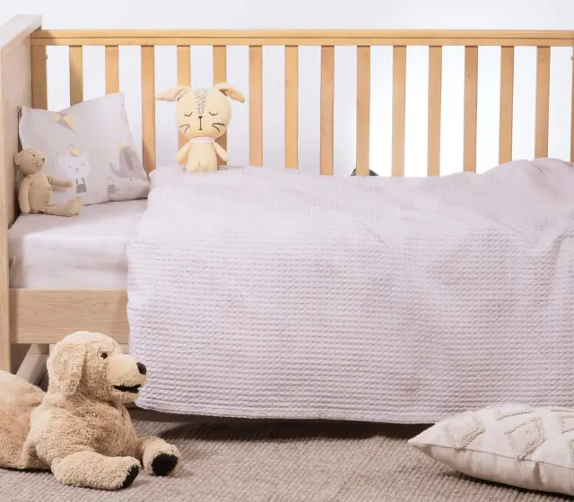 ΒΡΕΦΙΚΗ ΚΟΥΒΕΡΤΑ ΠΙΚΕ AΓΚΑΛΙΑΣ HAPPY DAYS 80X110 NEF-NEF HOMEWARE 2